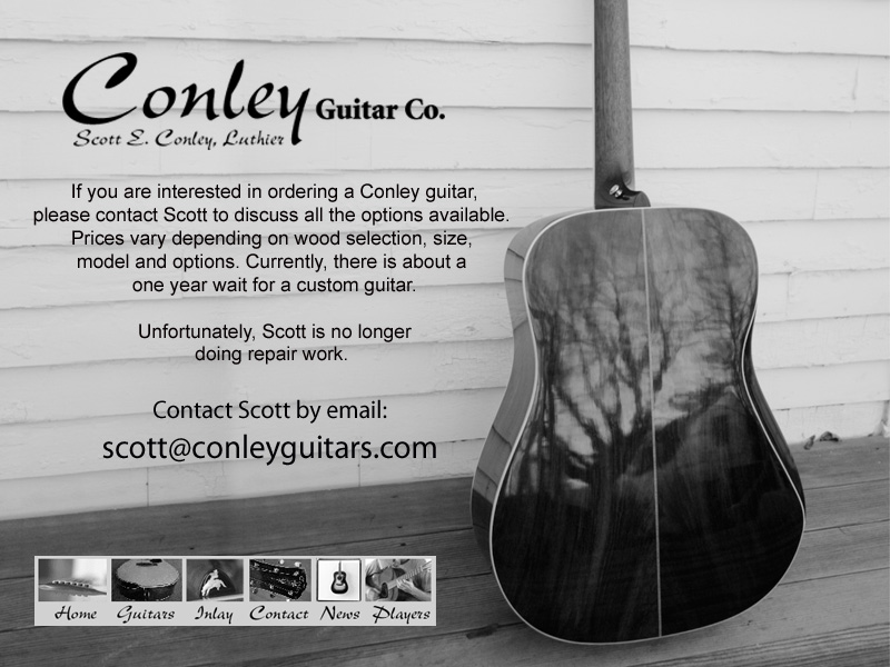 Conley Guitars Contact